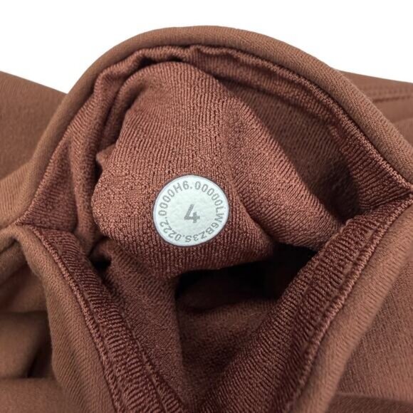 Lululemon Groove Crop 23” Super High Rise In Ancient Copper - Picture 8 of 9